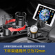 
CLCEY car water cup holder car water bottle holder fixing seat multi-functional beverage stand one-minute two-car tea cup holder SD-1048 car one-minute four-cup holder