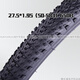 Giant Mountain Bike Bicycle Tire 27.5x1.95 ATX870/850/835/830 23 Modelle 27.5x1.95 Single Tire + Fehler Innenrohr