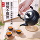 Laimuyi dicker warmer Weinköpfe Haushalt Heißer Wein gelb Wein Edelstahl Weinwärmer altmodisch heiße Blumenschnitztopf Weinkochartifakt 6221 Extra dick 1 elegant schwarz [ungefähr 2 Jin [Jin entspricht 0,5 kg] Wein]