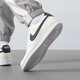 Nike (Nike) Herrenschuhe 2025 Neuer Sommer Court Low Top Sports Schuhe Weiße Luftwaffe Nr. 1 Einfache Freizeitschuhe HQ4867-101 Segel Weiß/Ortel Deep Sea Blue 41