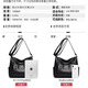 Women's bag new business shoulder bag lightweight nylon cloth women's casual travel bag simple large capacity crossbody bag trendy black/