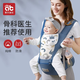 Aibedila Baby Carrier Waist Stool is a multi-functional baby carrier and waist stool that can be used in all seasons. It is a lightweight baby carrier when carrying a baby out. Adjustable Belt [Upgraded Breathable Style] Porto Gray
