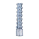 Jinggong upgraded version, metal internal expansion pipe nail expansion plug, lightweight iron expansion screw, lightweight sawtooth barbed expansion bolt, 6mm 8mm mixed expansion + iron nails (40 sets in total)