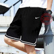 耐克（NIKE）男子运动套装 25夏季新款时尚棉质休闲短袖高尔夫POLO衫梭织短裤 黑/FN3895-010+DH7161-010 S/165