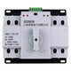 Dual power automatic transfer switch single-phase power 4P three-phase four-wire 63A80A100A switch ATS 25A 2P