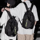 
French, German, and Korean version of ultra-light outdoor sports backpack couple trendy brand versatile niche style travel high-value college student schoolbag jinxi1048 black