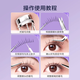 Ouyizi false eyelashes whole cluster natural simulation one piece eyelashes whole transparent thin stems natural looking 5 pairs