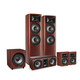 
JBLSTUDIO690 698 Home theater 5.1 combined floor-standing audio hifi-level TV living room passive speaker high-power high-end audio and video room needs to be connected to power amplifier STUDIO 690 5.1 light wood color