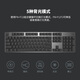罗技（Logitech）K845机械键盘有线键盘游戏键盘办公全尺寸电竞发光吃鸡键盘办公用品WF13A K845可妮兔联名机械键盘 青轴【25%用户选择】