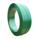 PET plastic steel packing tape 1608 net 20kg paperless heart green color transparent handmade plastic strapping tape green 1608 4.5 kg about 300 meters translucent
