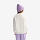 Maqidun (MQD) Girls 'Sweater 2024 Herbst und Winter Neuer Halbschildkrötenpullover mittel- und großer Kinderpullover Bogen