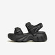 
TATA casual thick sole sandals women's shoes soft sole beach sandals summer WL701BL4 black 38