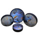 
Geyue Colorful Ocean Wave Drum 10/12/14/16 Inch Sea Drum Ocean Drum Orff Percussion Instrument Big Ocean Wave Drum 16 Inch (40CM) 1