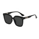 Caiilkun Site officiel Small C / K Lunettes de soleil Femmes GM High-Und Sense Ins GRAND FACE FACE MONTRANT LEMULES DE SORMES POLARISE