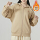 Adidas 阿迪达斯女装夹克春季新款运动服针织连帽跑步健身户外上衣外套 IK9893/魔力浅褐/加绒 S