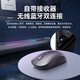 华为原装无线鼠标蓝牙双模商务办公便携MateBook1345DXPro笔记本电脑台式通用人体工程学 全新简装+无线双模鼠标WYN【深空灰】+鼠标垫