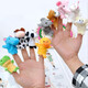 East Tiandi Eltern-Kind Interaktive Tier Finger Puppe Plüsch Finger Puppen Spielzeug Kindergarten Komfort Puppenhandschuhe Tier Fingerspeicher [zehn Finger Tierstil]