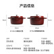 Jingjing Tokyo cast iron enamel pot enamel stew pot 24CM coral red