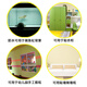 
Shantoulin Village PVC waterproof self-adhesive wallpaper color student dormitory wallpaper instant sticker advertising lettering wall sticker home 7027 fluorescent yellow 45CM*10M