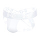 Ai Ruru Sexy Doble Doble Doble Doble de Ai Tinterías cruzadas de hombres Gay Gay Thong's Sexy Adulto para adultos Black L Black L
