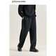 PEACEBIRD Men's Casual Pants Loose Sports Winter Pants BBGME422L Black Second Batch 31