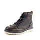 Carter Cat Herrenschuhe High Top Retro Martin Stiefel Herbst und Winter Arbeitsschuhe Herrenhöfe Outdoor Casual Short Stiefel Motorradstiefel Brown 39