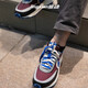 Nike (Nike) Frauenschuhe Sacai X Vaporwaffle Drei-Parteien-Joint-Dekonstruktion von Männern und Frauensport- und Freizeitsportschuhen DJ4877-600 Schwarzes Grau und Blau 41