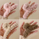 
Autumn and winter plush hair clip women's large-size hair volume big shark clip hair clip back head hair clip headgear plush clip - light khaki/11cm