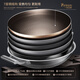Kengq 316 wok en acier inoxydable grand coup de poêle à gaz de cuisinière à induction à double ménage à double étal