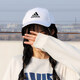 阿迪达斯（adidas）帽子夏季新款男潮流鸭舌帽跑步运动棒球帽女时尚遮阳防晒  FK0890白色/男女同款 OSFM
