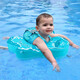Robe de natation bébé Swimbobo, pas de robe de baignade gonflable, équipement de natation, baby shower, pantalon à eau, poche, bleu