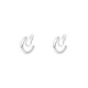 Mansheng silver cold wind element circle mosquito coil ear clip new simple Korean style non-pierced earrings temperament high-end earrings a pair of ear clips