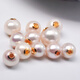 DL 1998 Fat Donglai same style 18k gold pearl pendant Fu Moli jewelry natural freshwater passepartout patch Au750 turn single passepartout pendant 18k gold (excluding chain) 5.5-6.5mm