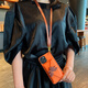 
The cute Fighting Dog Card Coin Wallet is suitable for Apple 15 mobile phone case crossbody iPhone 14 promax lens all inclusive 13 Internet celebrity trendy women 12 strap lanyard xs11 protection Apple 14 orange Fighting Dog split change card bag + lanyard iPhone 15