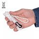DOD wind rope sky curtain rope outdoor camping luminous tensioner tent fixed windproof rope white side rope RP2-829-WH