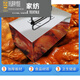 Raft core stainless steel pressed meat block braised meat block pressing cooker stone pressing cloth block pickles pressing briquette cooked food pressing briquette soup bucket match 10Jin [Jin equals 0.5 kg] thickened model 12201