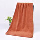 Barber shop special towel, hair salon hairdressing turban, thickened dry hair towel, absorbent, thickened brown, 30x60cm