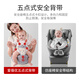Xulin Japanese baby strap waist stool technology waist protection waist stool baby walking and holding baby magic tool shock absorption cushion for all seasons, breathable model - space gray [no grinding legs, no stumbling neck]