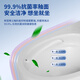 Gote (GOTE) German bathroom toilet household super whirlpool toilet large pipe strong flush anti-odor water-saving toilet [G841] 5-hole super whirlpool (white cover) 305/300mm