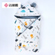 Jie Liya (Grace) Baby Beanie Velvet Blanket Newborn Delivery Room Wrap Pure Cotton Thickened Soothing Blanket Dinosaur 90*90CM Jie Liya (Grace) Baby Beanie Velvet Blanket Newborn Delivery Room Wrap Pure Cotton Thickened Soothing Blanket Dinosaur 90*90CM