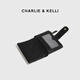 CHARLIE&KELLI CK brand bag women's bag 2025 new simple women's wallet versatile compact wallet birthday gift for women black