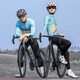 West Biking (WestBiking) bicycle cycling pants cycling trousers spring and summer men and women sponge pad shorts mountain road bike breathable cycling suit black trousers [men's style] L