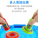 Children's Split Music Gyro Haidilao Gyro Colorful Gyro Toy New Fun Launcher Battle Dish Boy Rotating Small Gyro Decompression Toys Split Rohan Competition Children's Toys Split Music Gyro [5 Gyro + 1 Launcher]