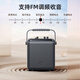 Shanshui (SANSUI) G52 wireless Bluetooth audio amplifier all-in-one new small household KTV portable subwoofer sound card speaker outdoor large volume square dance speaker G52 [Ultravel version] 32G USB drive version portable karaoke audio set