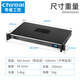 chireal奇睿超短1U机架式小型静音服务器10/12代酷睿i3i5i7i9上架工控电脑主机流媒体数据库边缘计算网关 H610/G7400 16G/2.5