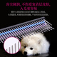 Xuanniao Pet Beauty Straight Comb Aluminum Comb Professional Hair Picking Comb Opening Knot Styling Comb Floating Cat and Dog Pointed Tail Comb Purple Large Straight Comb (24.6x4cm)