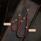 Sein Schwung: Mobiltelefon Lanyard Hanging Accessoires, Zinnober und Zinnober, Zinnober und Zinnober, Mobiltelefonkette, Anti-Lost-Seil-Long- und Kurzarmband, USB-Keychain-Multifunktions-Ornament, Allround Good-Handgelenkmodell