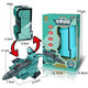 Case Family Toys Kinder Große digitale deformierte Mecha-Spielzeuge frühe Bildungsbausteine Jungen und Mädchen 2-6 Jahre alt 0-9