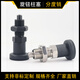 Huilid Custom Knob-Kolben GN617 Indexierung Stiftfeder Positionierung Stift Edelstahl Selbstverriegelung Teleskop-Kolben M10-M20 M12156 Edelstahl Reset