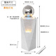 Shuiduyanyun modernes Licht Luxus fließendes Wasser und Wohlstand Ornamente Wohnzimmer und Büro Einfaches bodenhöflicher Windmühlen-Wasser Polo Rad Brunnen Zirkulation Wasseransicht 9906a gelbes Licht 39*39*118